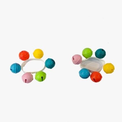 Rettles &plush rings toy Dingding rattles bracelet bell